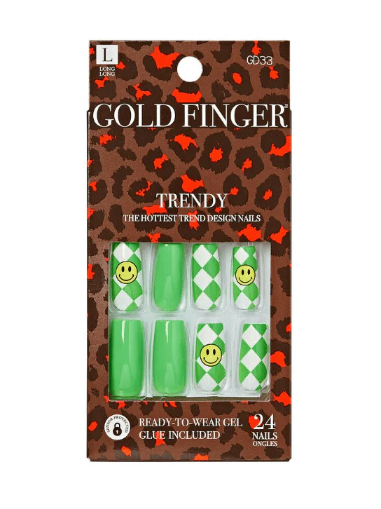 Gold Finger Trendy Nails Do 4 Love GD Series - GD02βGD40 - Image 40