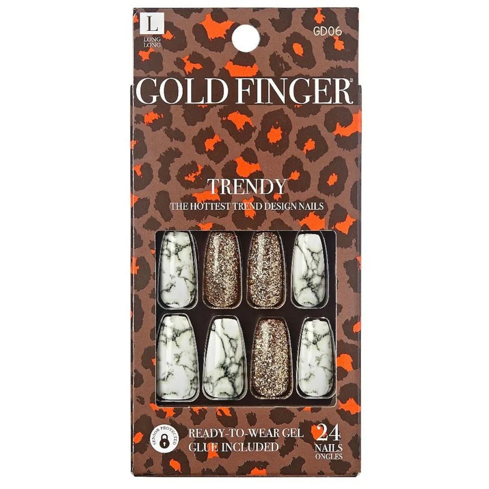 Gold Finger Trendy Nails Do 4 Love GD Series - GD02βGD40 - Image 6