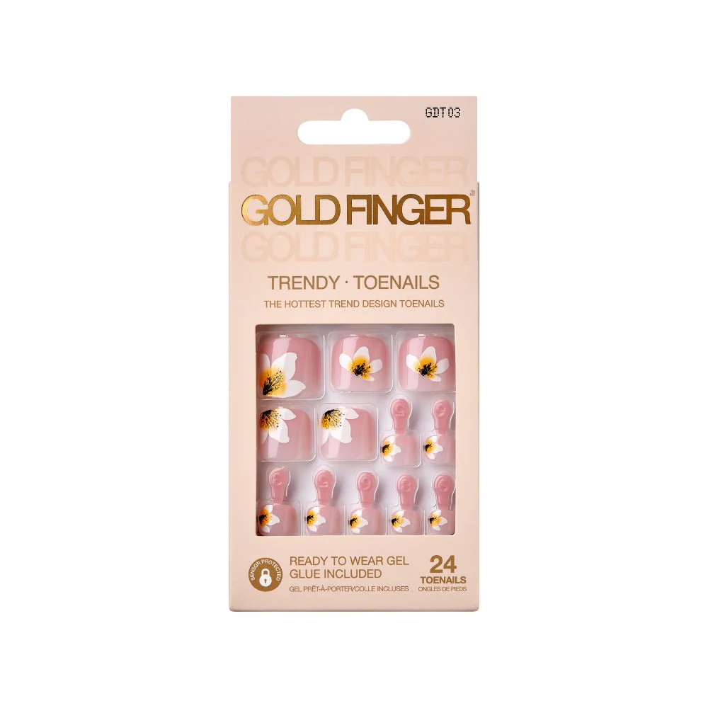 Gold Finger Trendy Press-On Toenails β GDT Series - Image 3