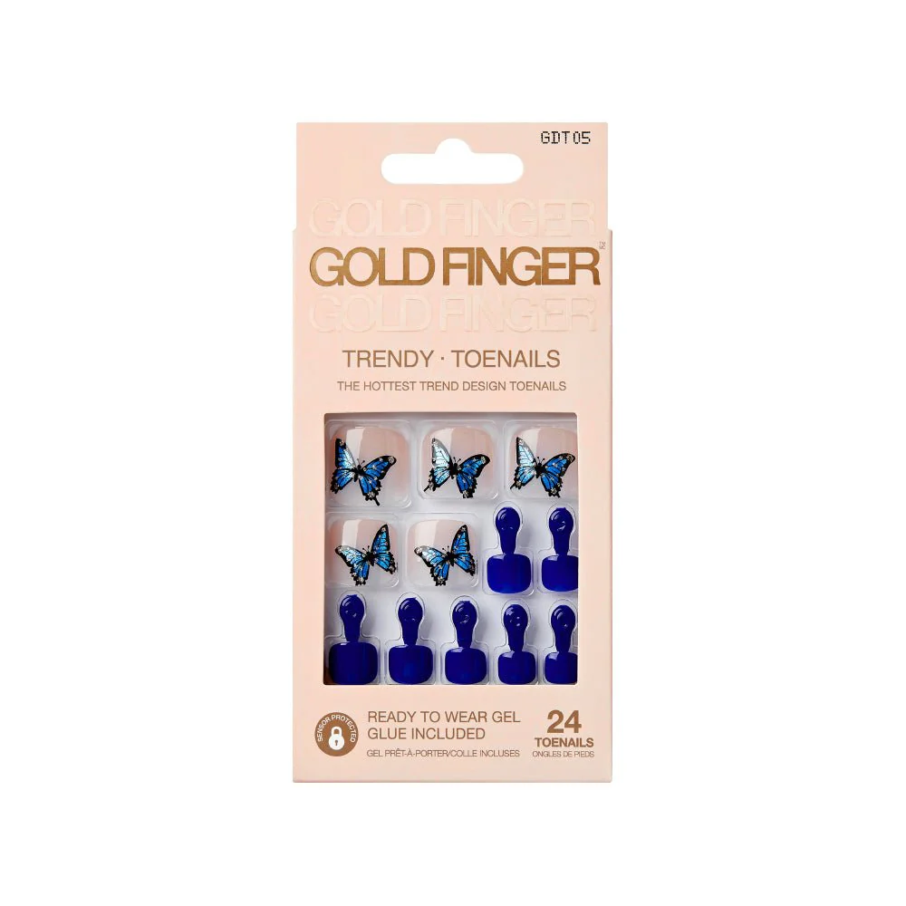 Gold Finger Trendy Press-On Toenails β GDT Series - Image 5
