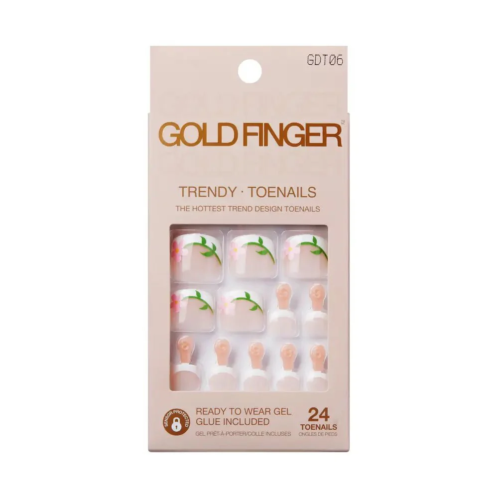 Gold Finger Trendy Press-On Toenails β GDT Series - Image 6