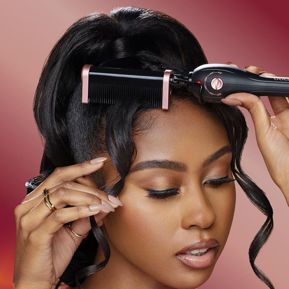 Gold 'N Hot Pressing & Styling Comb - Image 5