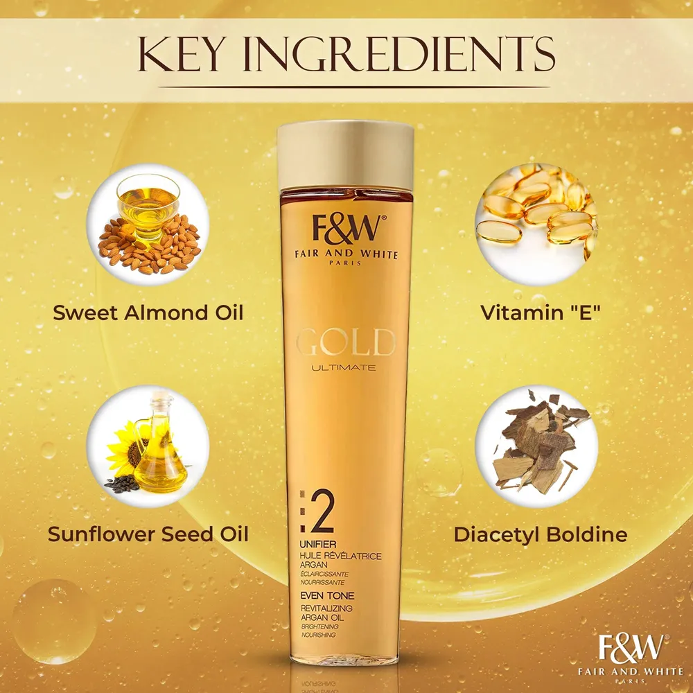 Gold Revitalizing Argan Oil β 200ml - Image 2