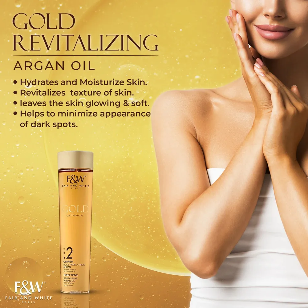 Gold Revitalizing Argan Oil β 200ml - Image 3