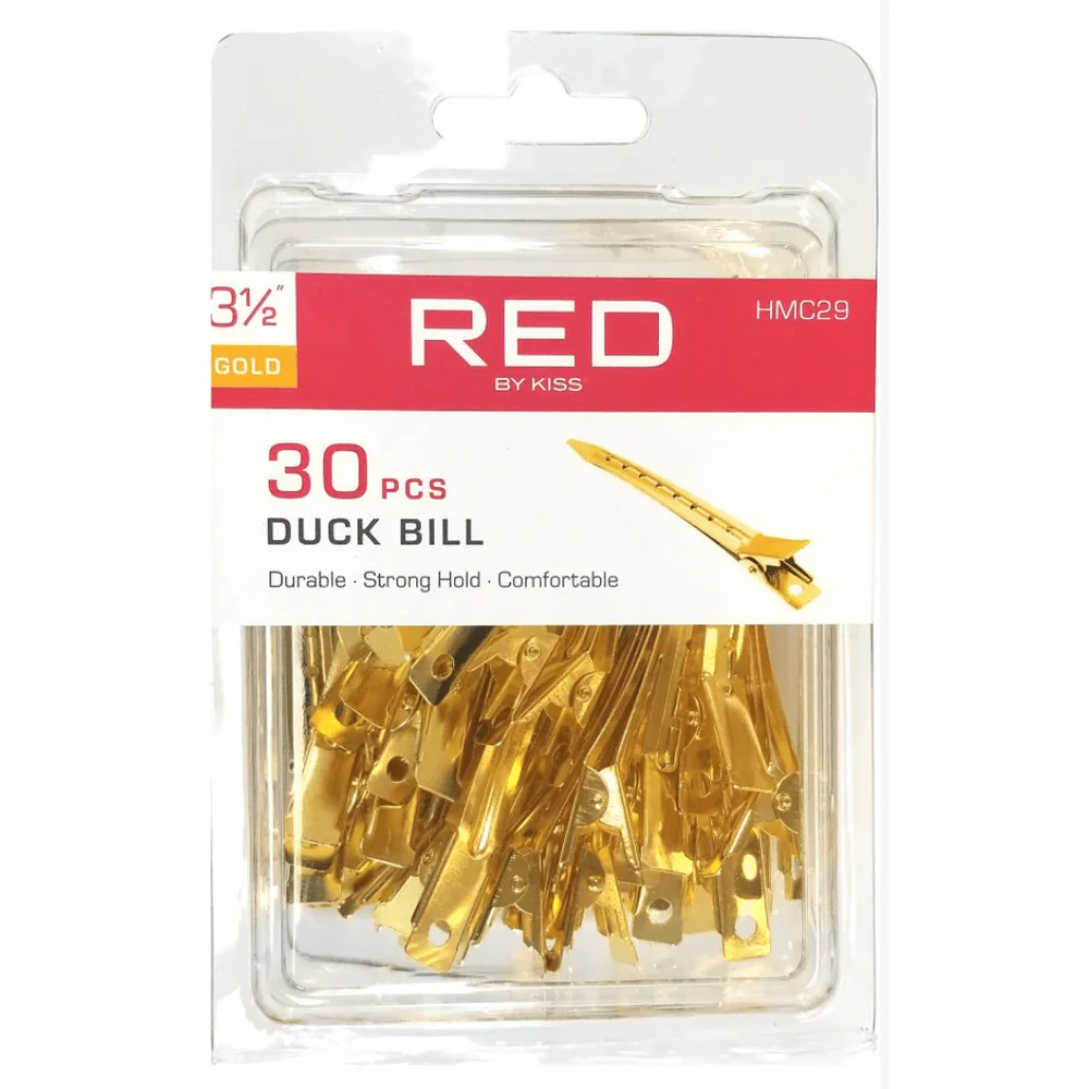 Red By Kiss Gold Duck Bill Clips β 30pcs - Image 2