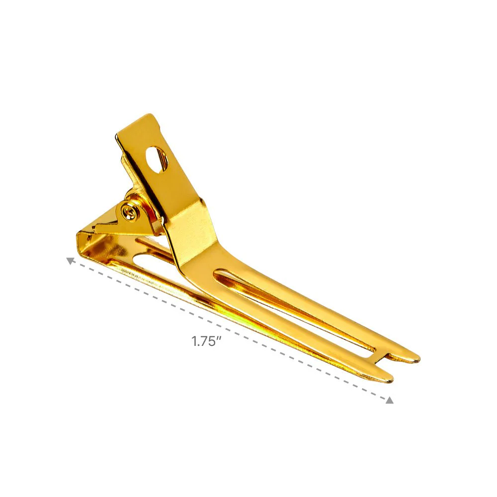 Gold Slide-In Prong Clips –  35pcs / 70pcs - Image 3