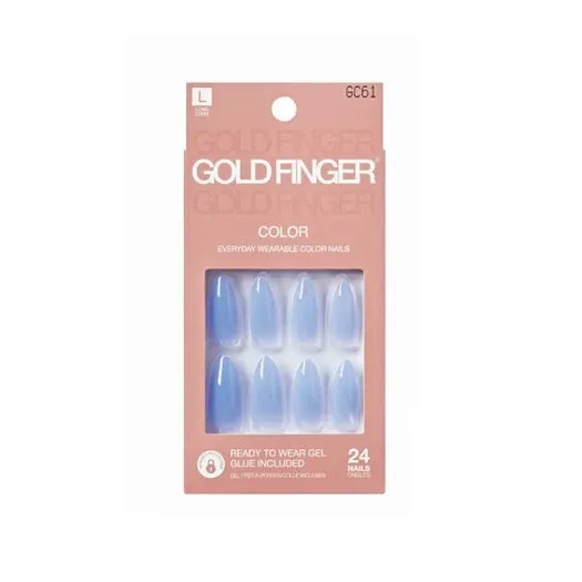 GoldFinger Solid Color Press-On Nails Kit - Image 3