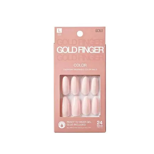 GoldFinger Solid Color Press-On Nails Kit - Image 5