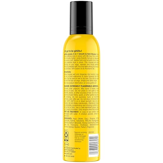 Got2B 2in1 Smooth & Hold Mousse 8oz - Image 2