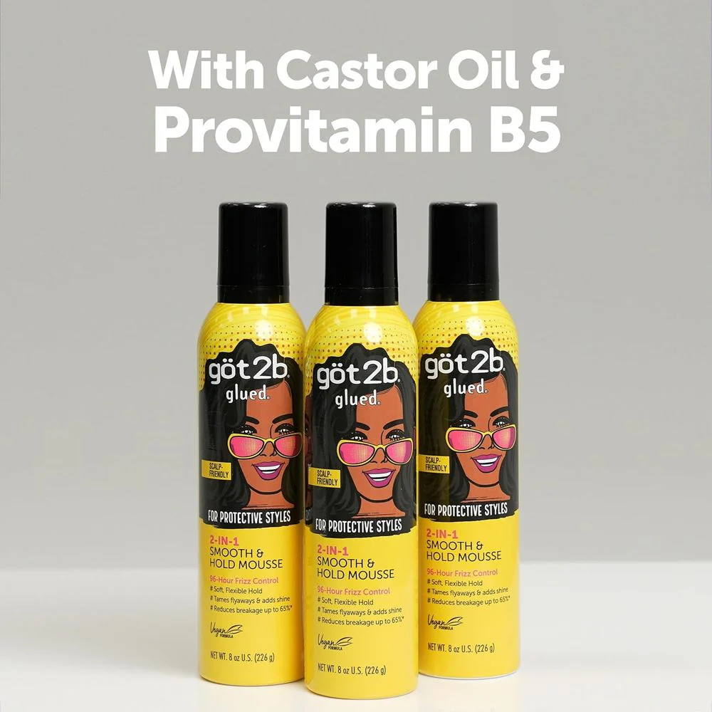 Got2B 2in1 Smooth & Hold Mousse 8oz - Image 5