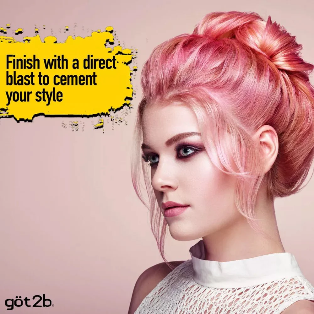 got2B Glued Blasting Freeze Hair Spray - Screaming Hold - Image 6