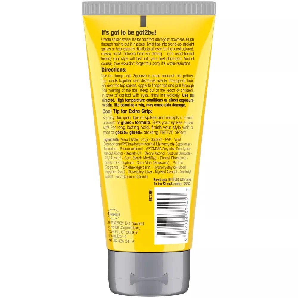 Got2b Glued Styling Spiking Hair Gel - Screaming Hold - Image 2