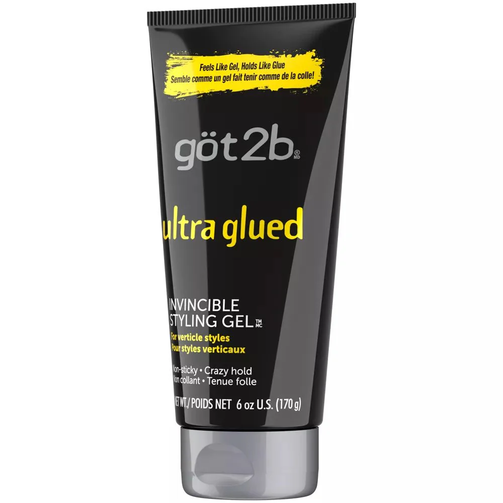 Got2b Ultra Glued Invincible Styling Hair Gel - 6 oz - Image 4