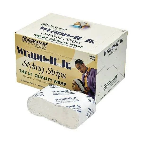 Graham Wrapp-It Jr Styling Strips β White