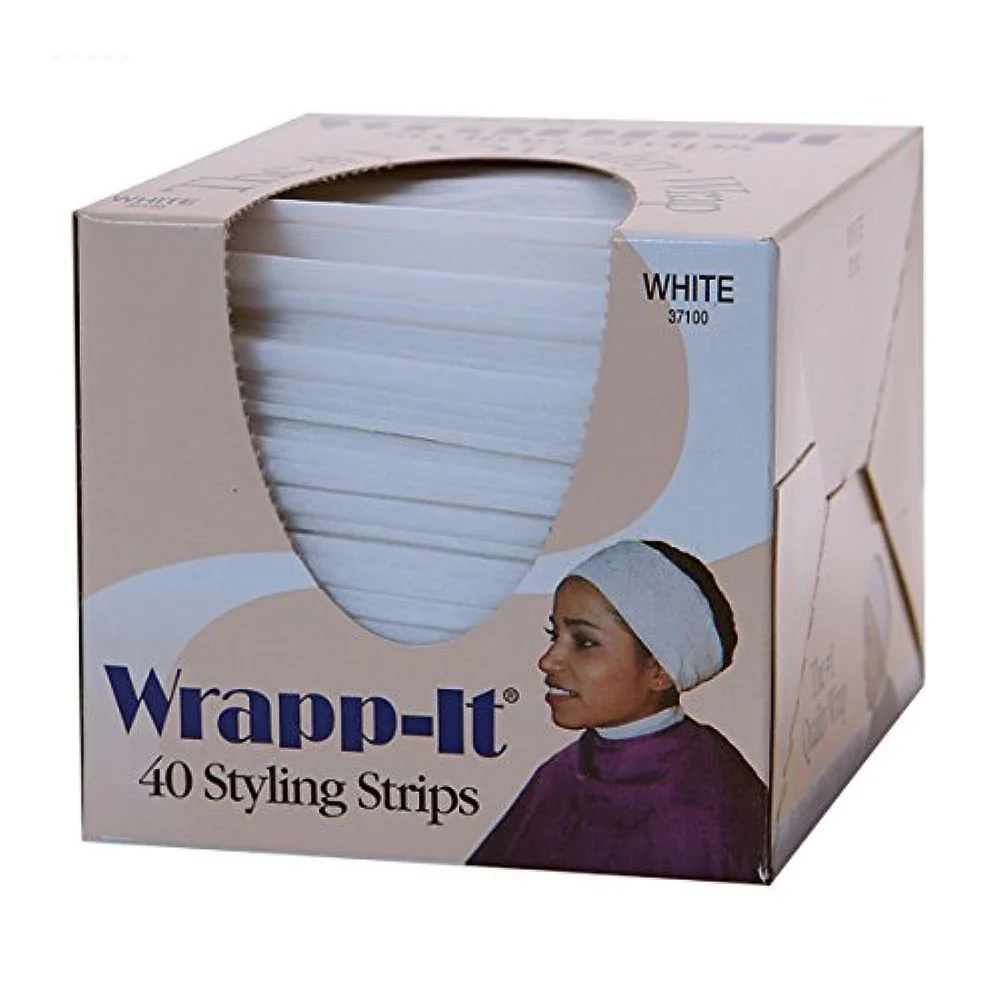 Graham Wrapp-It Styling Strips – Black / White – 40 Strips - Image 5