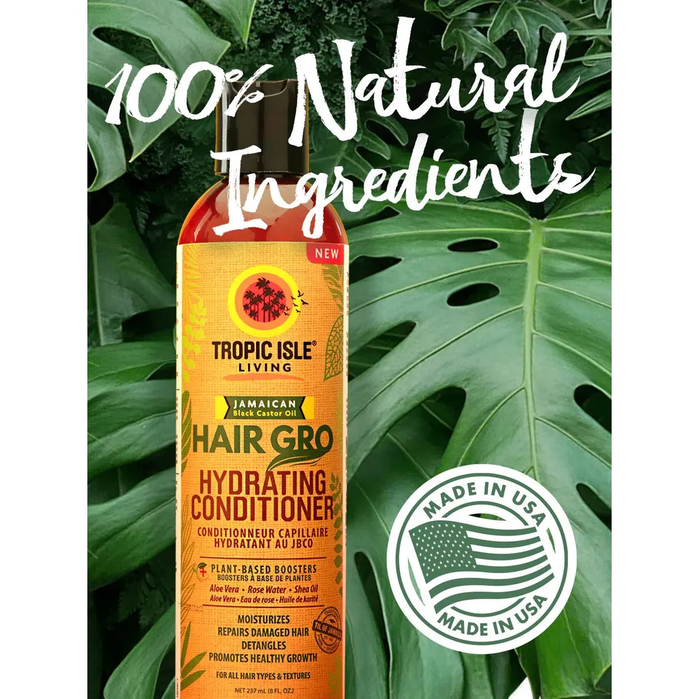 Tropic Isle Hair Gro Cleansing & Moisturizing Duo – 8 oz - Image 6