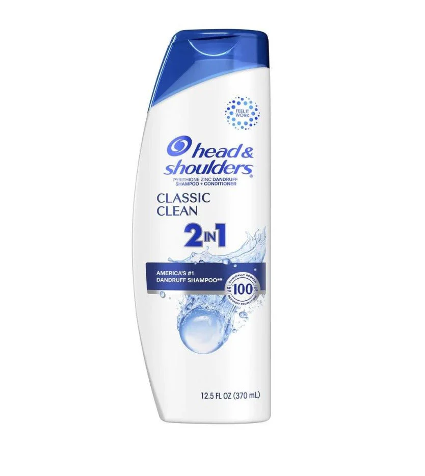 Head & Shoulder Classic Clean 2N1 Dandruff Shampoo - 12.5oz