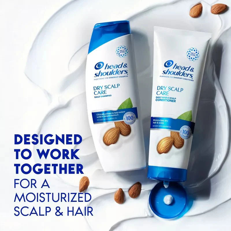 Head & Shoulders Dry Scalp Care Conditioner - 10.9 fl oz - Image 4