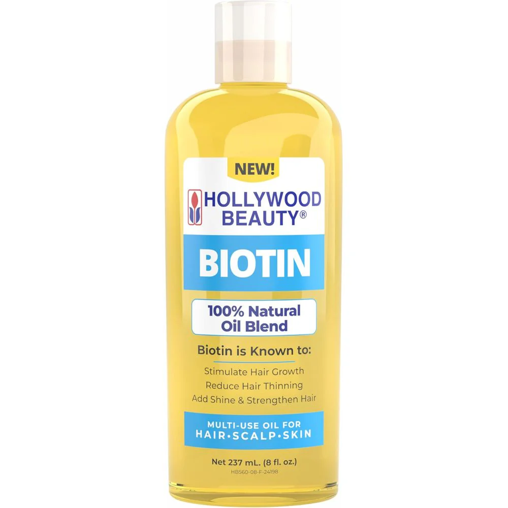 Hollywood Beauty Hair, Scalp & Skin Oil - Botanical 8oz - Image 8