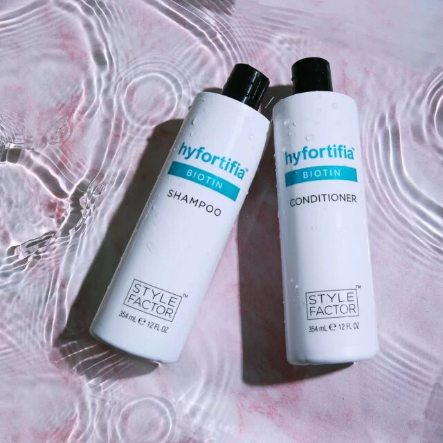 Hyfortifia Biotin Shampoo & Conditioner ā 12oz