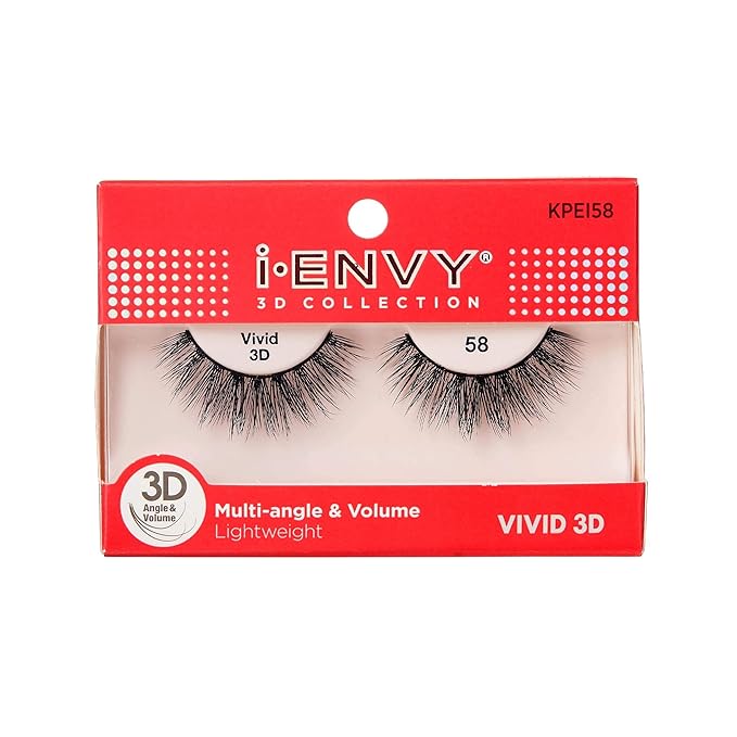 i-Envy by Kiss 3D Collection Vivid False Eyelashes - Image 3