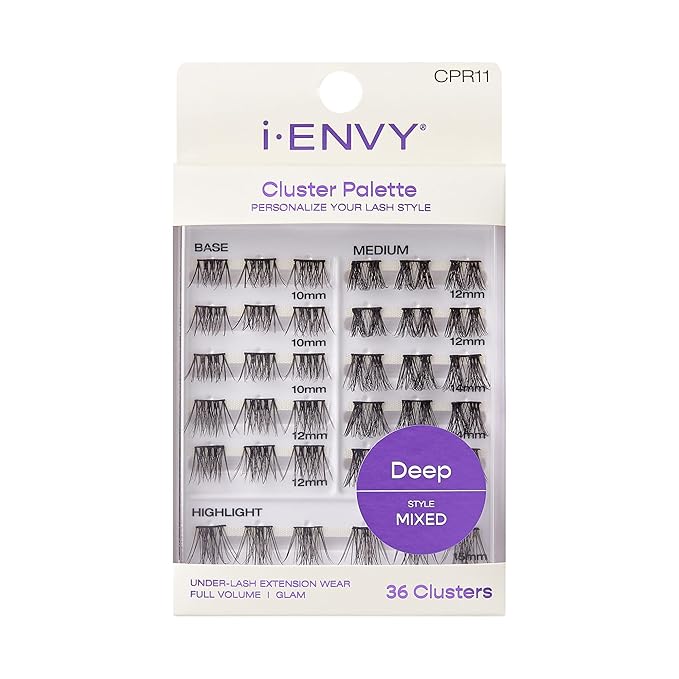 i-ENVY Cluster Palette Lash Refill β Deep Mixed Styles