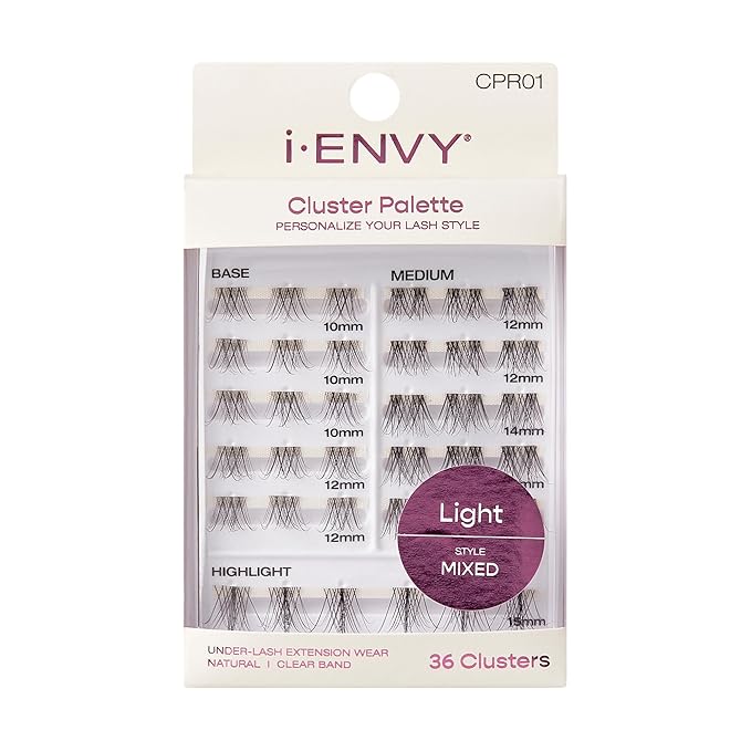 i-ENVY Cluster Palette Lash Refill β Neutral (10β15mm)