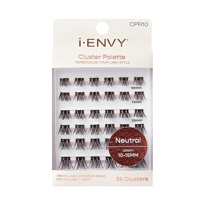 i-ENVY Cluster Palette Lash Refill β Neutral (10β15mm) - Image 10