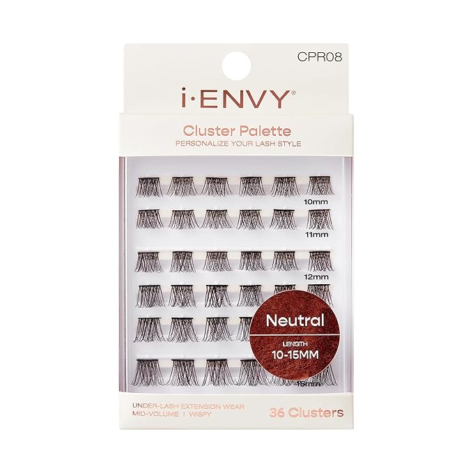 i-ENVY Cluster Palette Lash Refill β Neutral (10β15mm) - Image 8