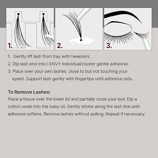 i-ENVY Individual Cluster Gentle Lash Adhesive - 6.5g - Image 8