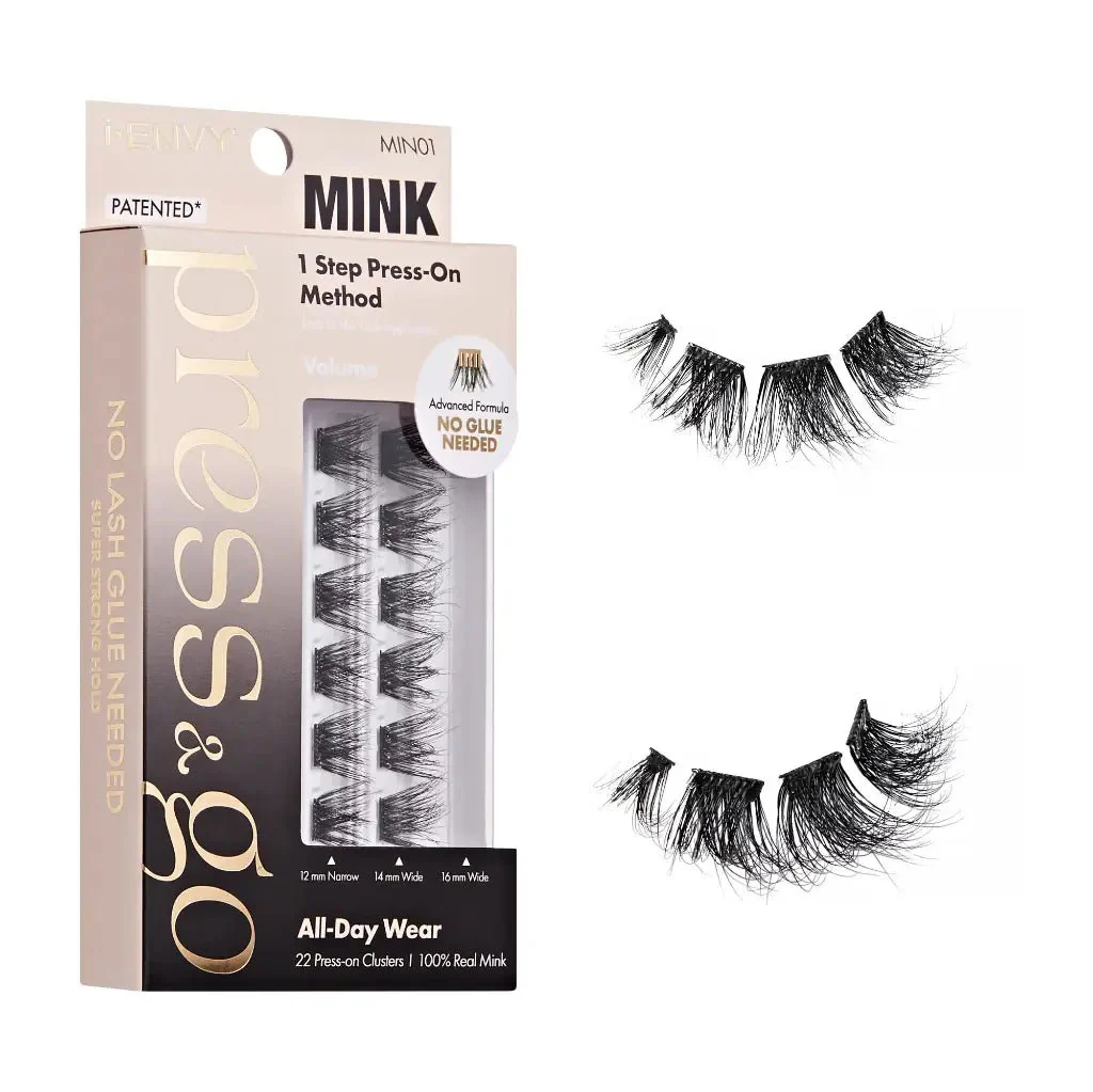 i-ENVY Press & Go Real Mink Press-On Lash - Image 2