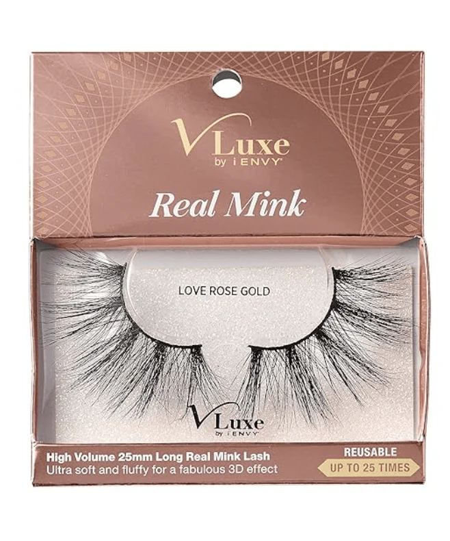 I-Envy VLuxe Real Mink Lashes – High Volume 25MM - Image 10