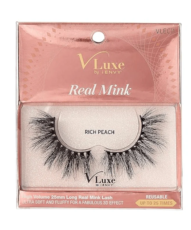 I-Envy VLuxe Real Mink Lashes – High Volume 25MM - Image 12