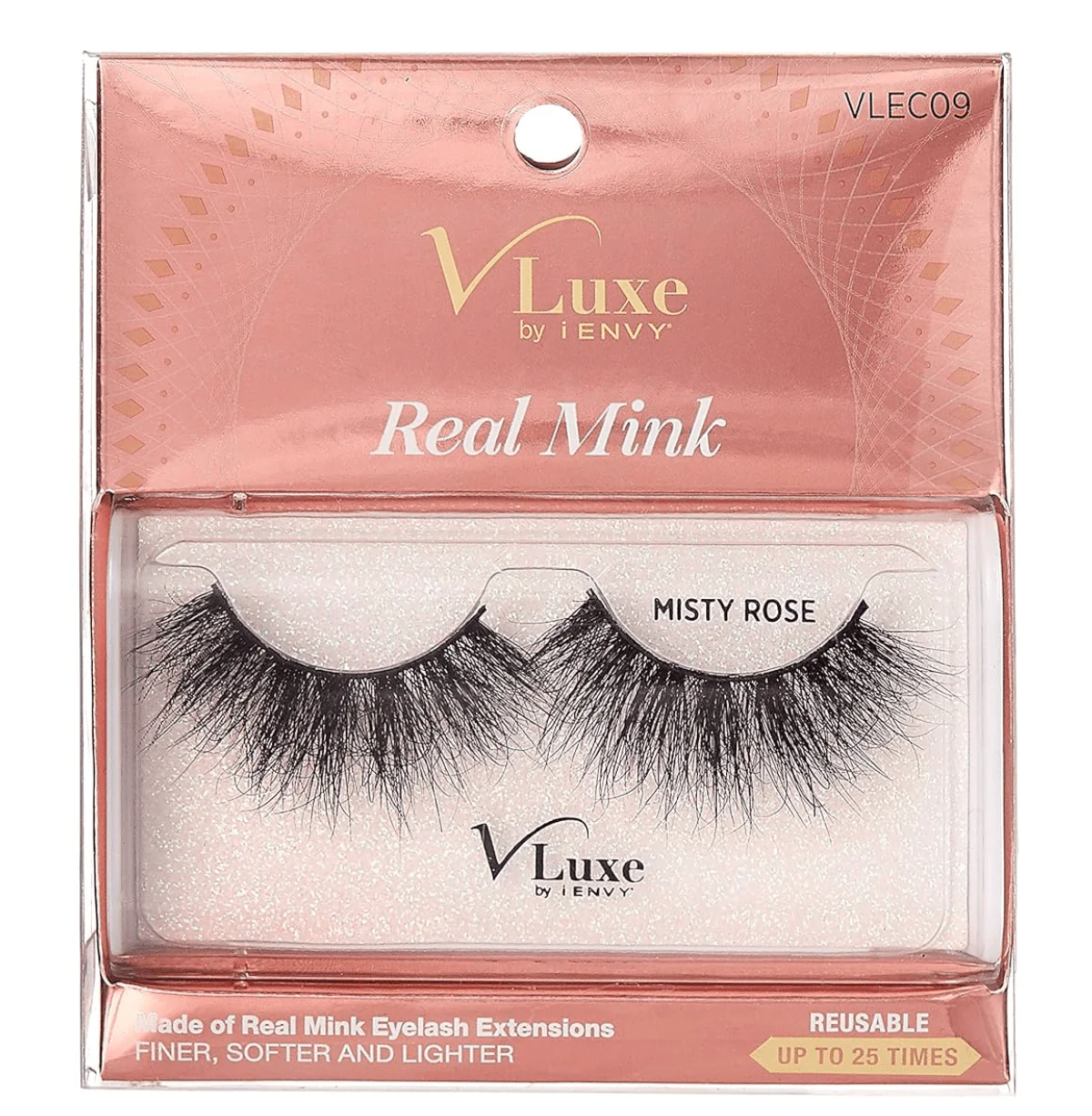 I-Envy VLuxe Real Mink Lashes – High Volume 25MM - Image 7