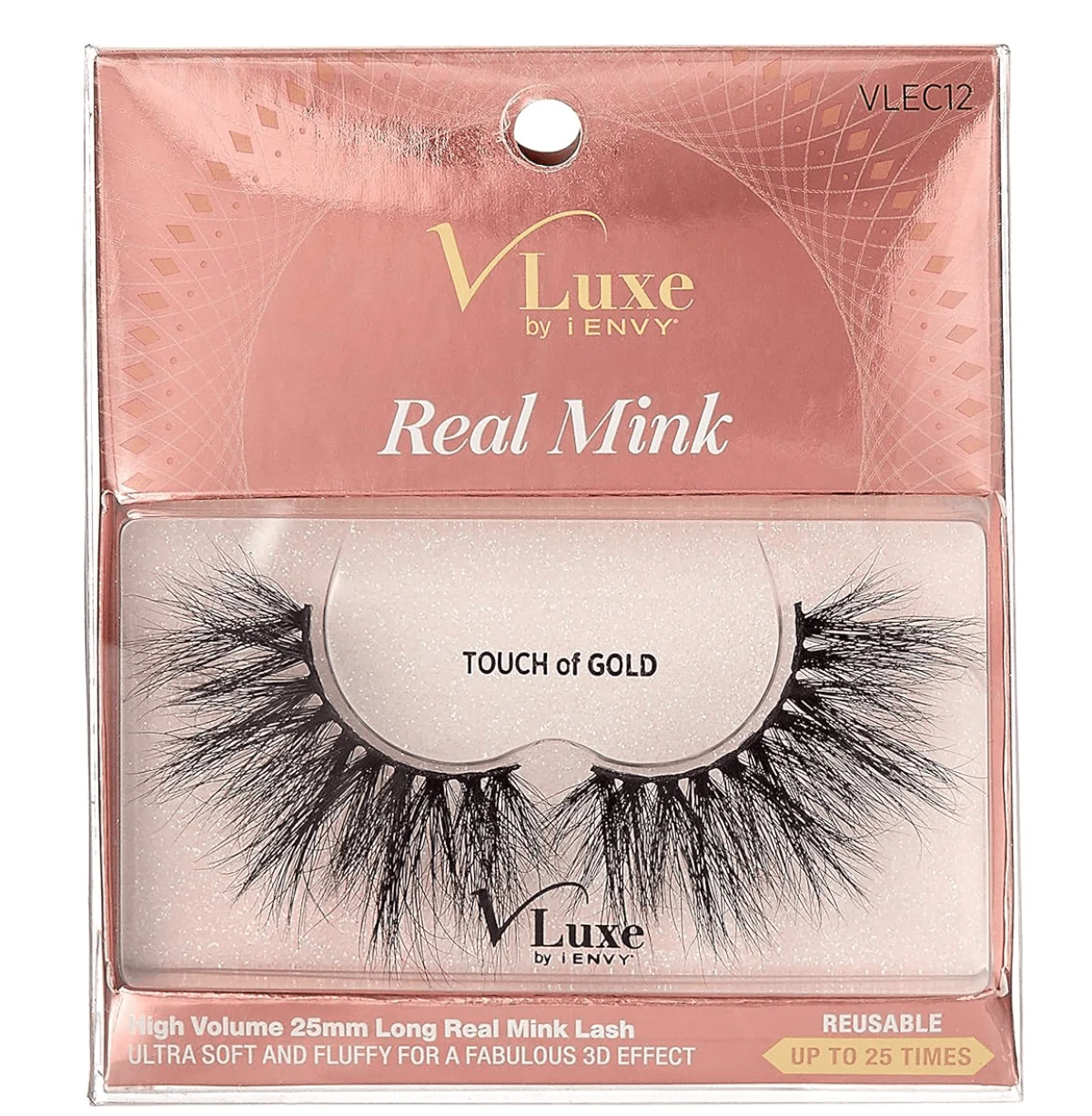 I-Envy VLuxe Real Mink Lashes – High Volume 25MM - Image 8