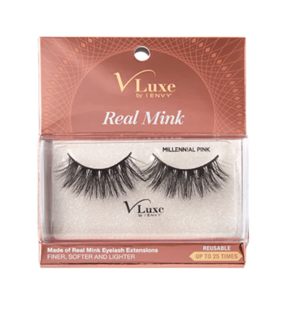 I-Envy VLuxe Real Mink Lashes – High Volume 25MM - Image 9
