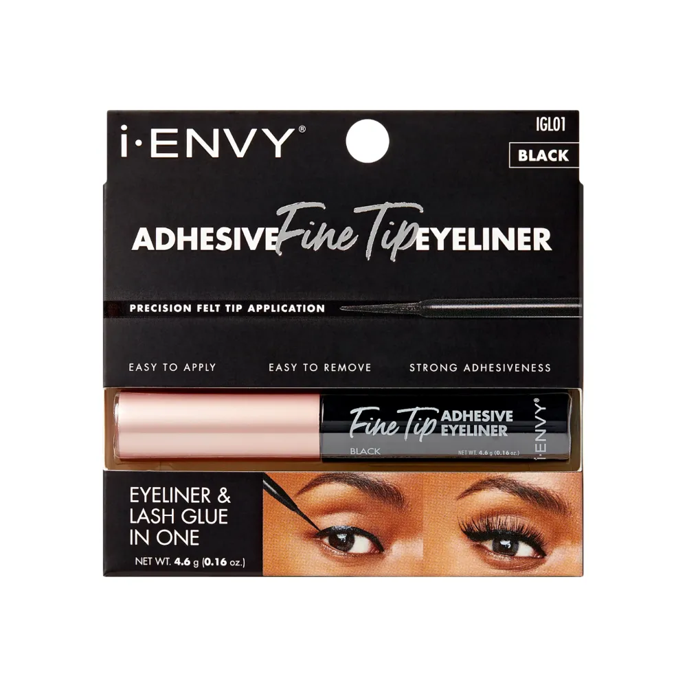 IENVY by KISS 2-in-1 Brush-On Eyeliner Lash Glue - Image 4
