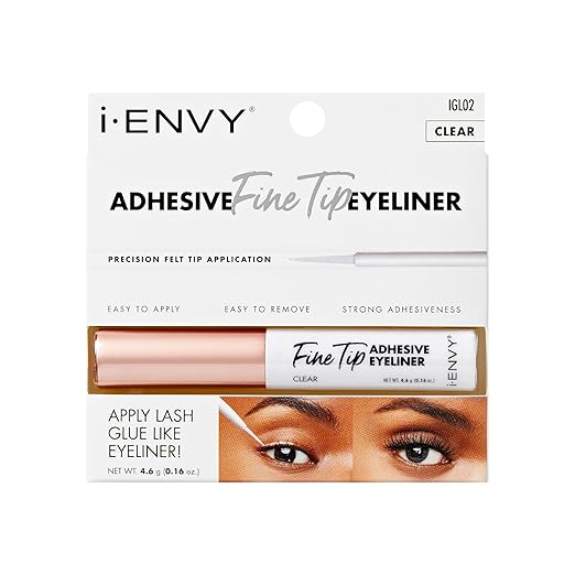 IENVY by KISS 2-in-1 Brush-On Eyeliner Lash Glue - Image 7
