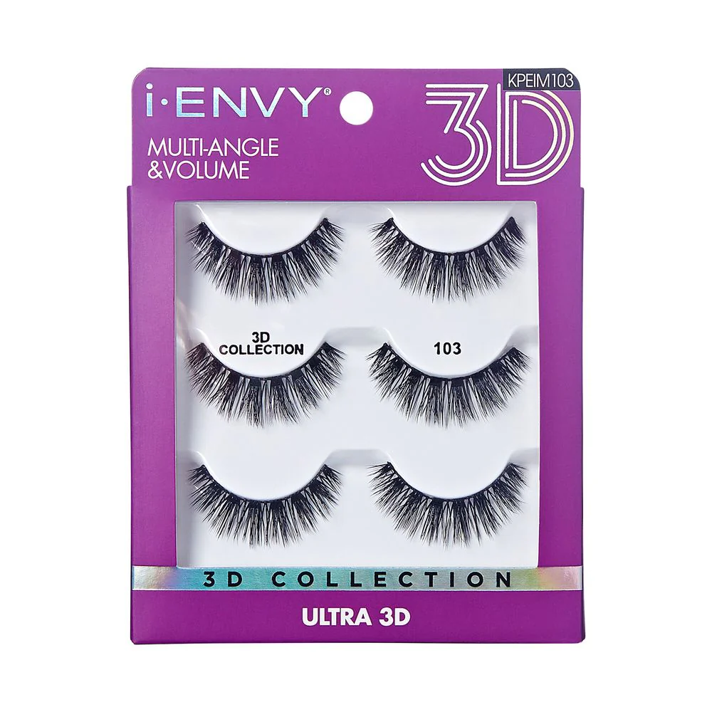 iEnvy by Kiss 3D Eyelashes Multi Pack