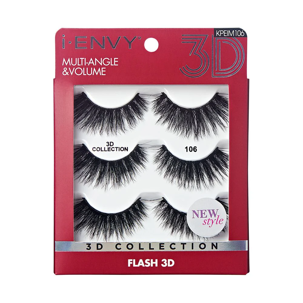iEnvy by Kiss 3D Eyelashes Multi Pack - Image 2