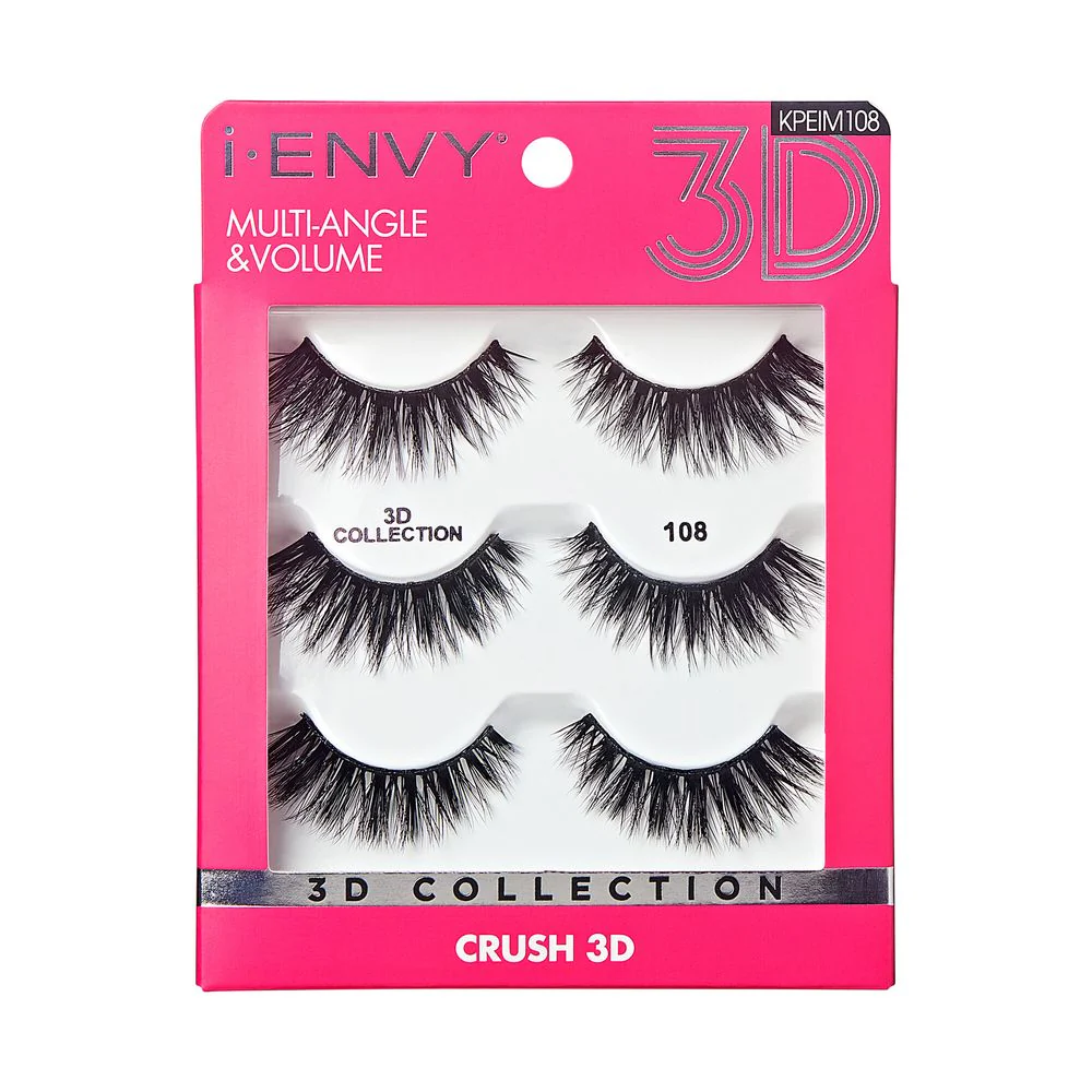 iEnvy by Kiss 3D Eyelashes Multi Pack - Image 3