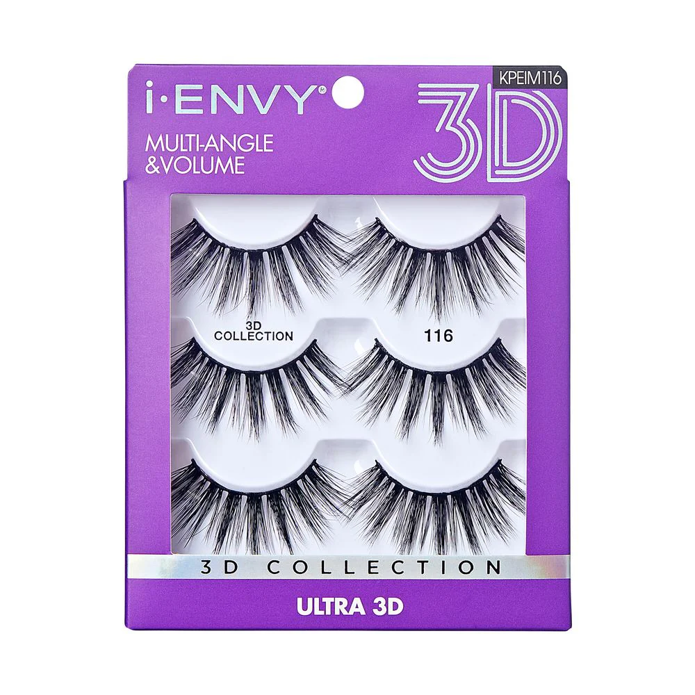 iEnvy by Kiss 3D Eyelashes Multi Pack - Image 4