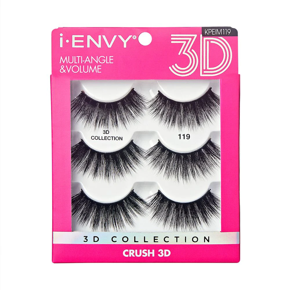 iEnvy by Kiss 3D Eyelashes Multi Pack - Image 5