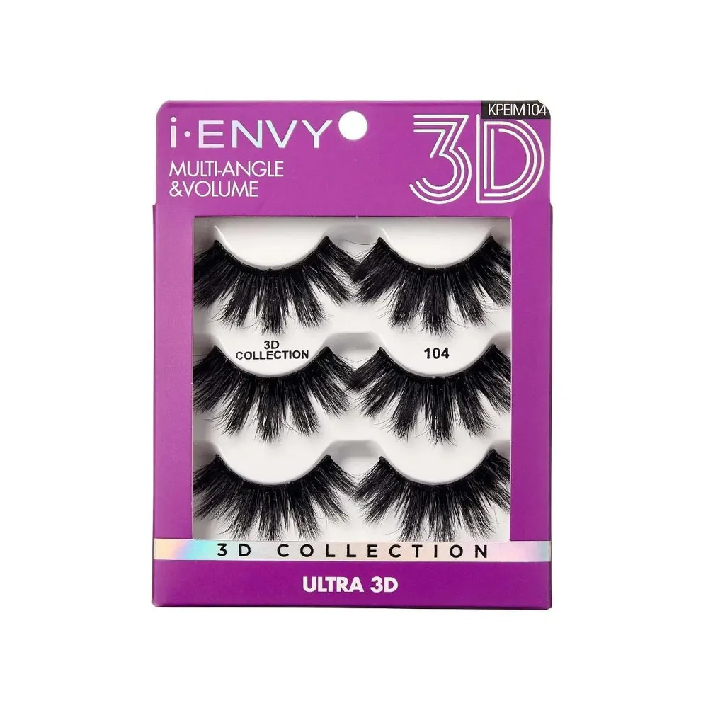 iEnvy by Kiss 3D Eyelashes Multi Pack - Image 7
