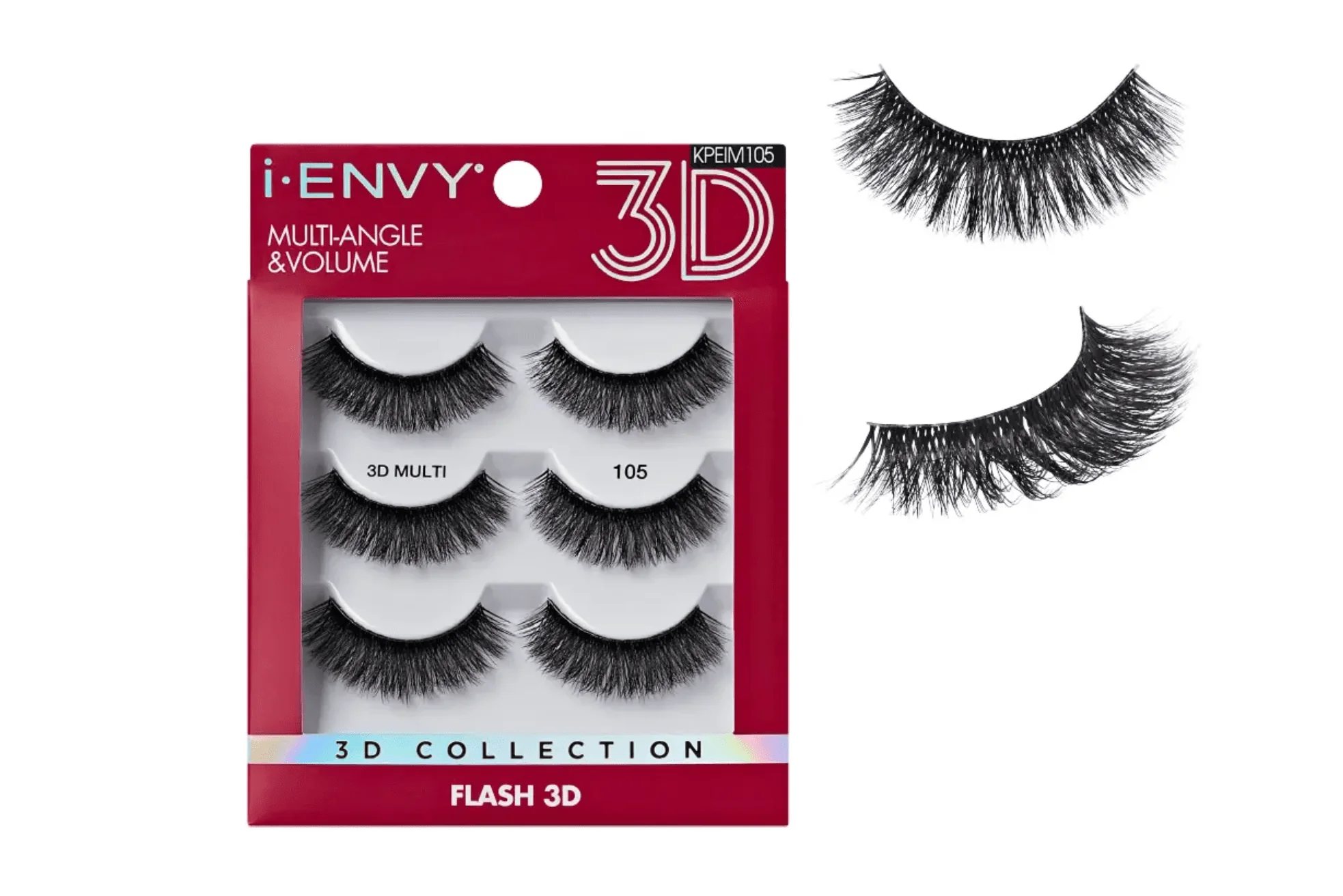 iEnvy by Kiss 3D Eyelashes Multi Pack - Image 8