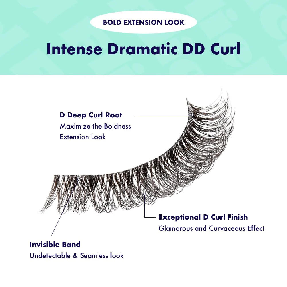 IENVY by KISS 3D Flick’d Lashes – DD Curl - Image 3