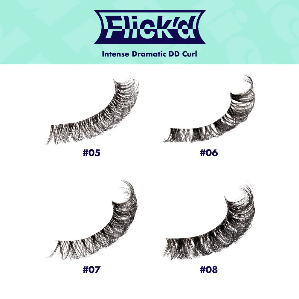 IENVY by KISS 3D Flick’d Lashes – DD Curl - Image 4