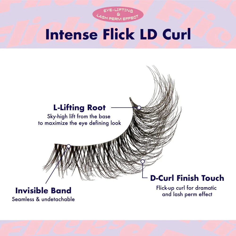 IENVY by KISS 3D Flick’d Lashes – LD Curl - Image 3