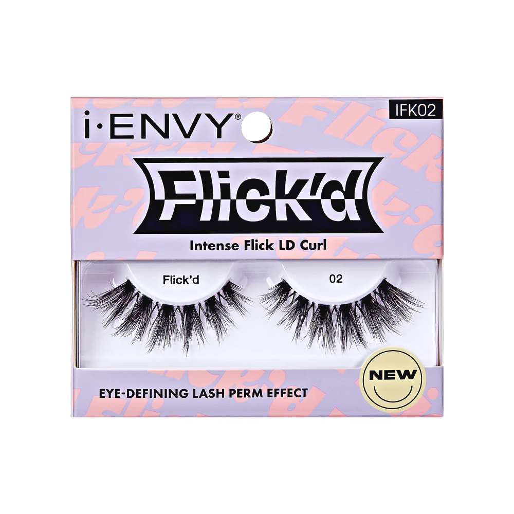 IENVY by KISS 3D Flick’d Lashes – LD Curl - Image 7