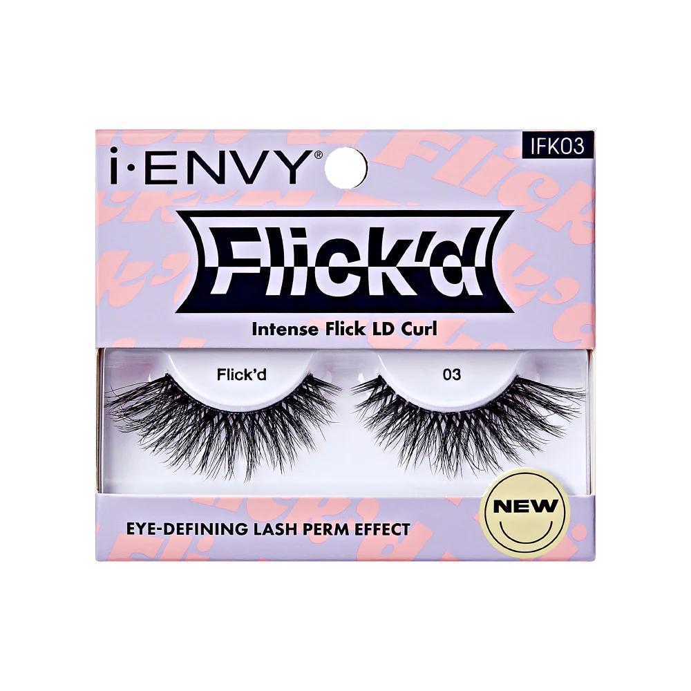IENVY by KISS 3D Flick’d Lashes – LD Curl - Image 8